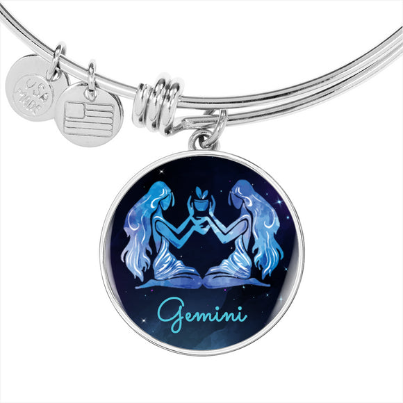 Gemini Zodiac Bracelet, Gemini Bracelet, Horoscope Bracelet, Zodiac Jewelry