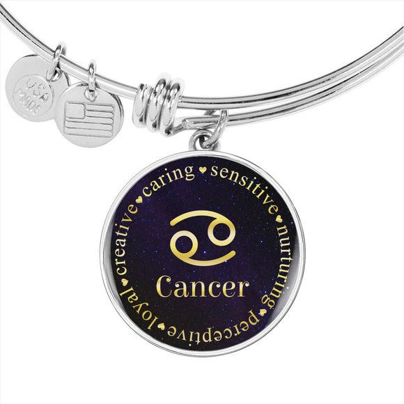 Cancer Zodiac Bracelet, Cancer Zodiac Jewelry, Cancer Zodiac Gifts