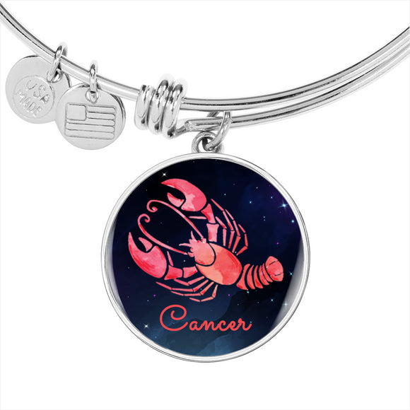 Cancer Zodiac Bracelet, Cancer Bracelet, Horoscope Bracelet, Zodiac Jewelry