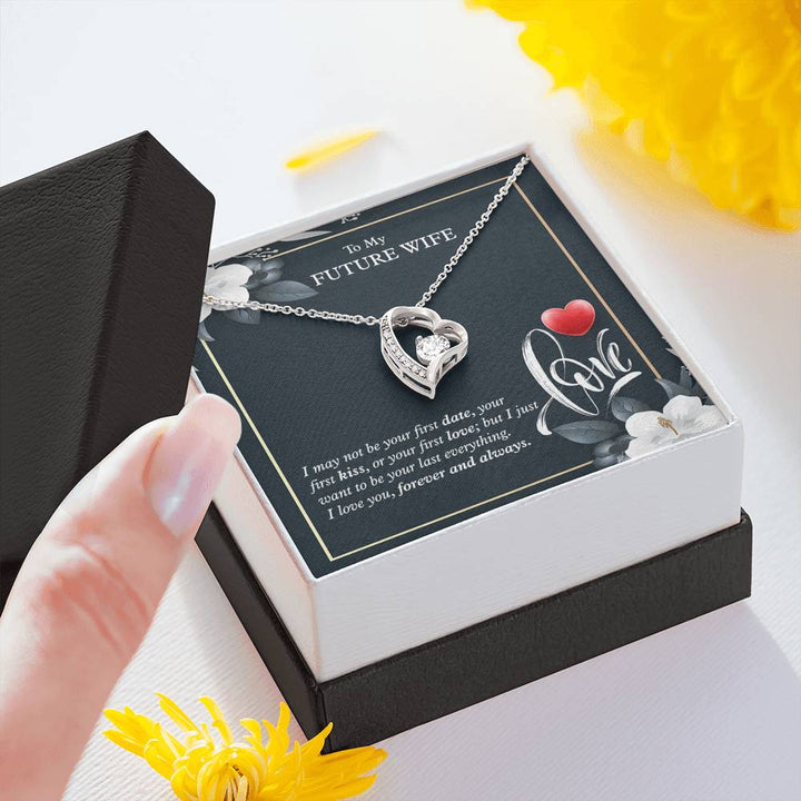 Buy rakva 925 Sterling Silver Future Wife Necklace, To My Future Wife Your  Futureâ€ Necklace Gift Fiance, Girlfriend Or Future Wife Gift at Amazon.in