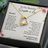 Daughter-In-Law Gift Necklace: Wedding Gift, Jewelry From Mother-In Law & Father In Law