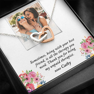 Best Friend Necklace, Personalized Best Friend Birthday Gift