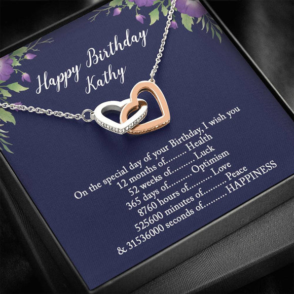 Birthday Gift Necklace, Personalized Birthday Gift Ideas, Birthday Gift For Her