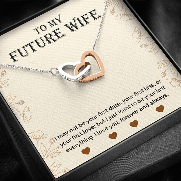 To My Future Wife Necklace, Engagement Gift for Future Wife
