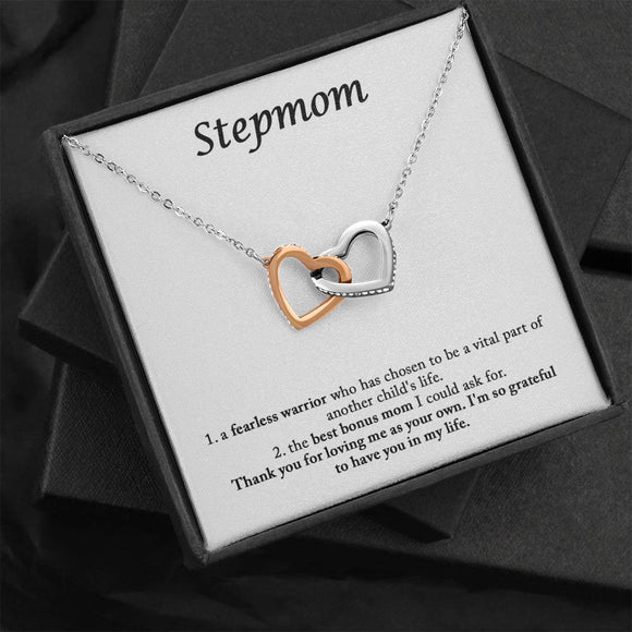 Step Mom Gift, Bonus Mom Necklace