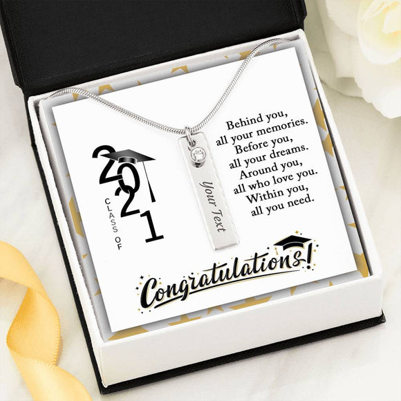Graduation Gift Necklace, Graduation Gift for Her, College Graduation Gift for Her