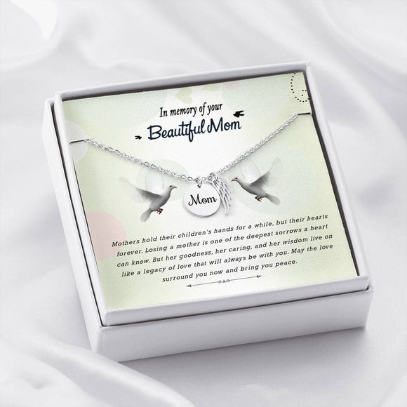 Loss of Mother Gift, Bereavement Gift, Sympathy Necklace