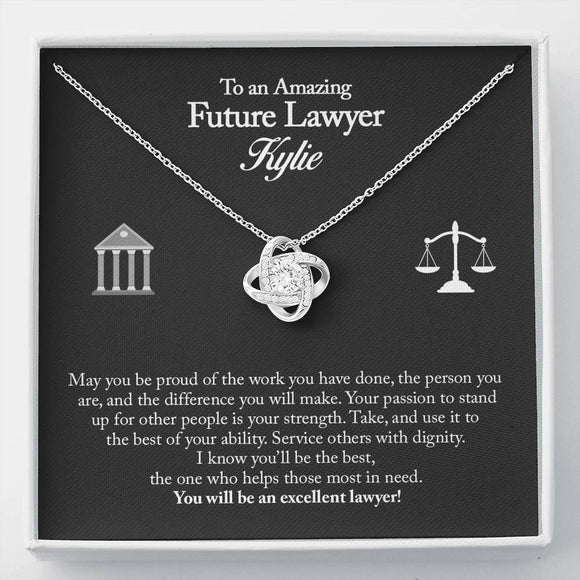 Law Student Gift Necklace, Law School Graduation Gift, Law School Gift