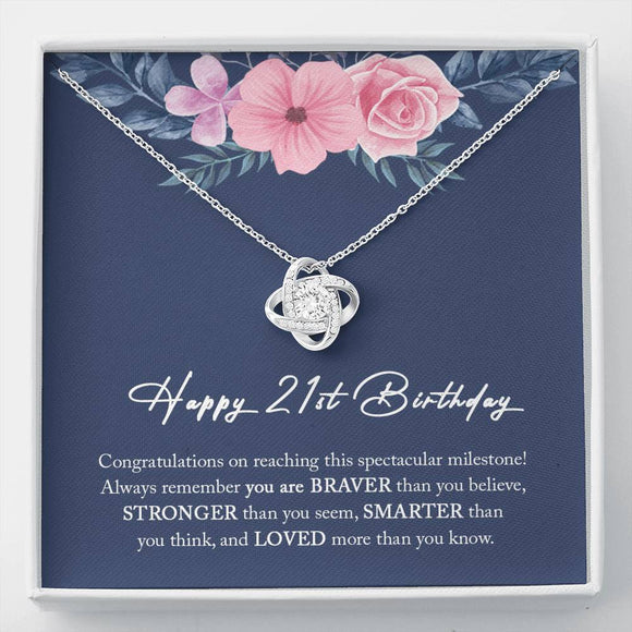 21st Birthday Gift for Her, 21st Birthday Gift for Best Friend, 21st Birthday Necklace