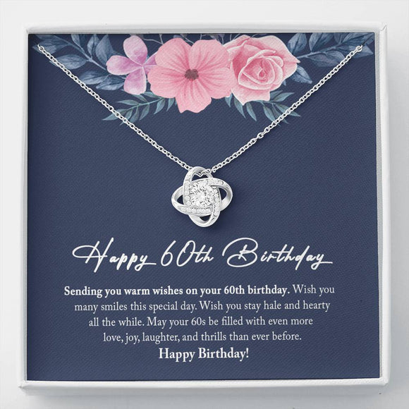 60th Birthday Gifts For Women, 60th Birthday Necklace