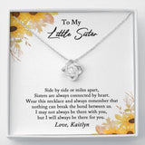 Little Sister Necklace, Little Sister Gift from Sister, Little Sister Birthday Gift