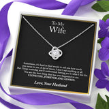 To My Wife Necklace, Wife Gift From Husband,  Anniversary Gift For Wife, Wife Necklace