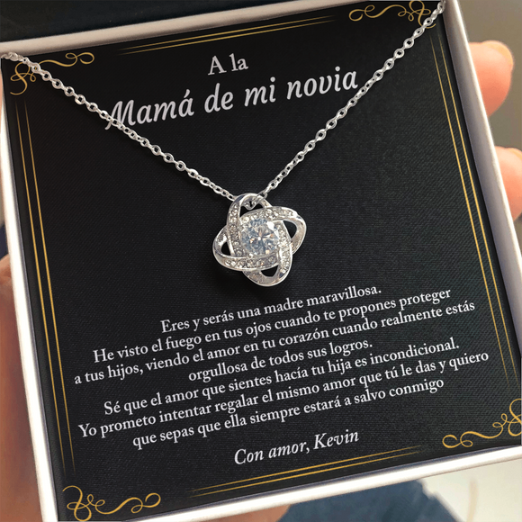 Girlfriend Mom Necklace, Girlfriend Mom's Gift, Gift for Girlfriend's Mother