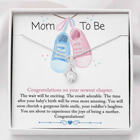Gift for Expecting Moms Necklace: Expecting Mother Gifts, Present for Expecting Moms