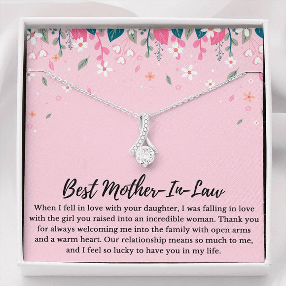 Mother of the Bride Gift, Mother of the Bride Gift from Groom, Mother-In-Law, Mother-In-Law Gift, Mother-In-Law Necklace from Son In Law