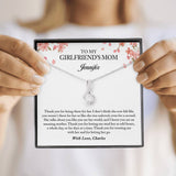 Girlfriend Mom Necklace, Gift for Girlfriends Mom, Girlfriend Mom's Gift, Gift for Girlfriend's Mother, Birthday Gift, Mother's Day Gifts