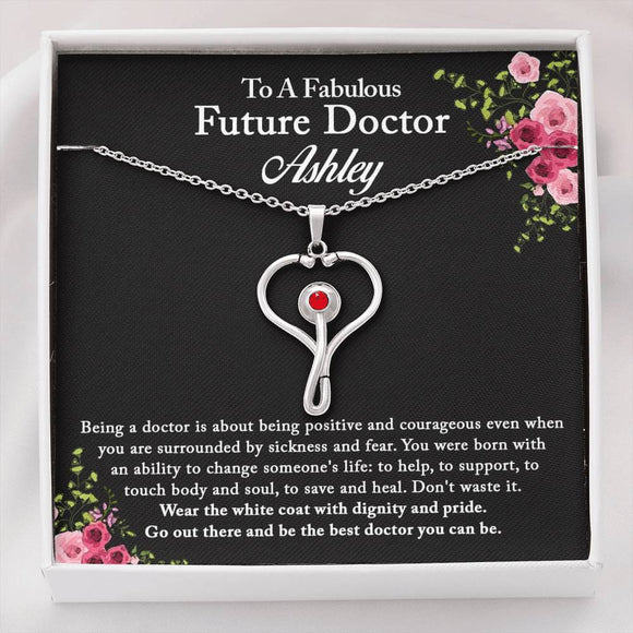 Medical Student Gift Necklace, Gifts for Medical Students