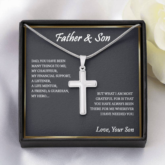 Father and Son Gift, Father Son Gift Necklace, Father's Day Gift From Son, Father Son Bonding Necklace, Father Birthday (DO NOT USE)