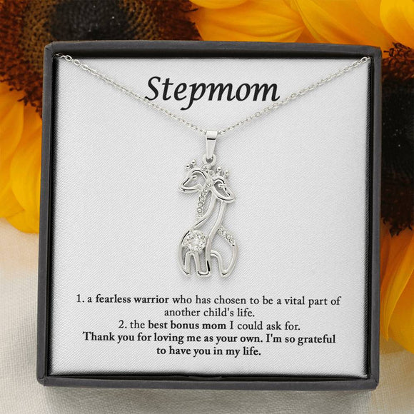 Step Mom Gift, Bonus Mom Necklace