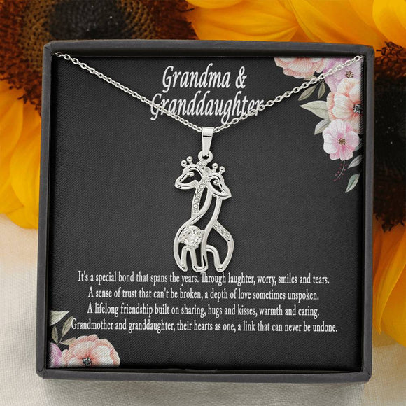 Grandmother & Granddaughter Necklace, Grandma Gift, Grandmother Jewelry, Granddaughter Gift, Granddaughter Birthday Gift, Christmas Gifts