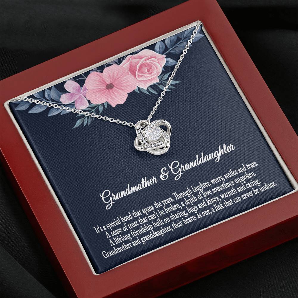 Grandmother & Granddaughter Necklace, Grandma Gift, Grandmother Jewelry