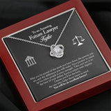 Law Student Gift, Future Lawyer Gift Necklace, Law School Graduation Gift, Law School Gift, Lawyer Graduation