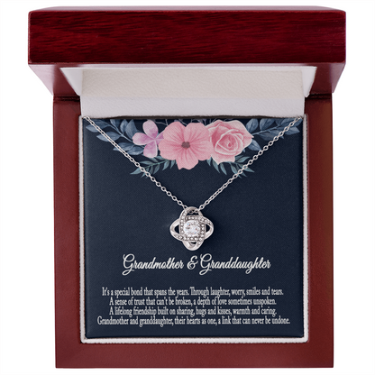 Grandmother & Granddaughter Necklace, Grandma Gift, Granddaughter Birthday Gift from Grandma, Grandmother Jewelry