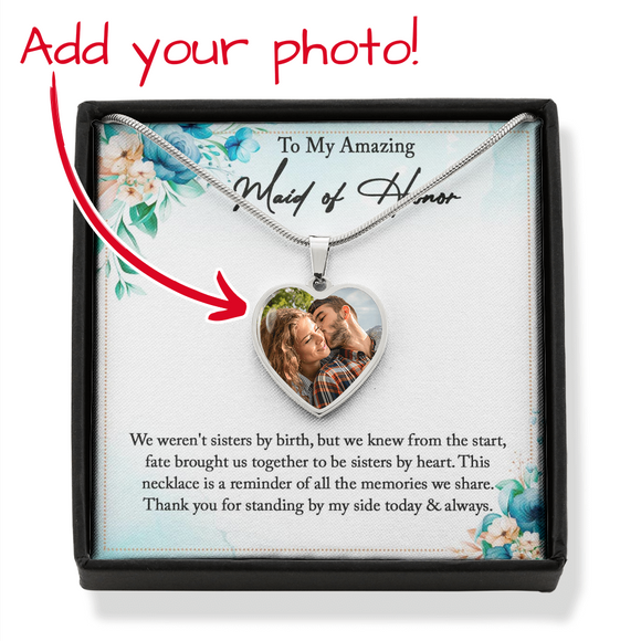 Maid of Honor Thank you Gift from Bride, Personalized MOH Gift for Best Friend