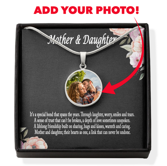 Mother Daughter Necklace, Mother Daughter Gift Necklace, Mother's Day Gift, Daughter Gift