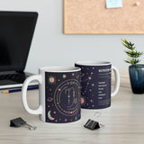 Capricorn Zodiac Mug, Capricorn Coffee Mug, Capricorn Zodiac Gifts, Zodiac Mug, Zodiac Birthday Gifts